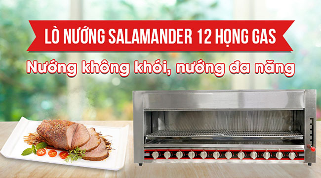 Lò nướng Salamander nướng không khói