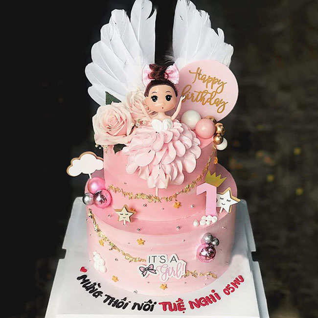 Bánh sinh nhật công chúa Barbie 5