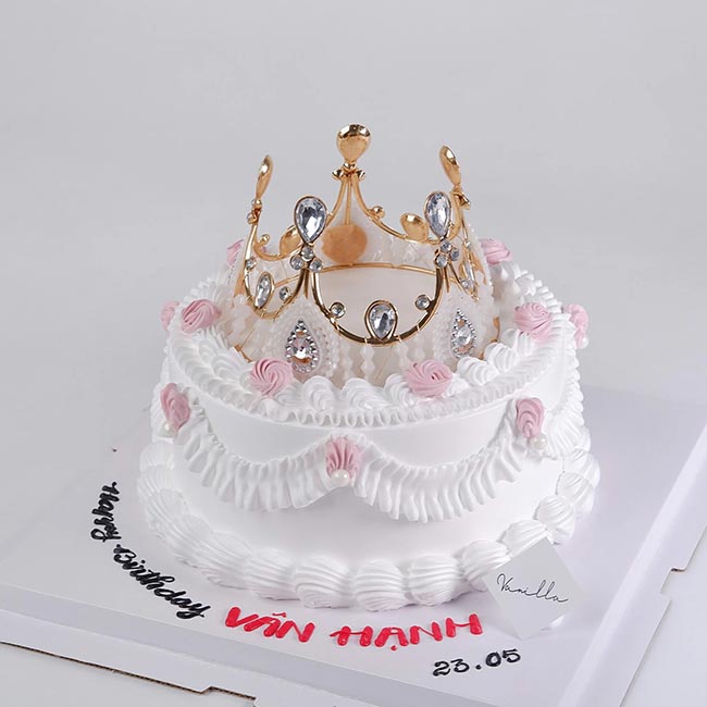 Bánh sinh nhật công chúa cho bé gái 5