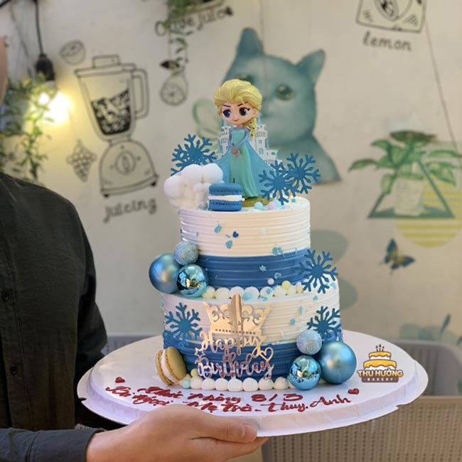 Bánh sinh nhật công chúa Elsa 4