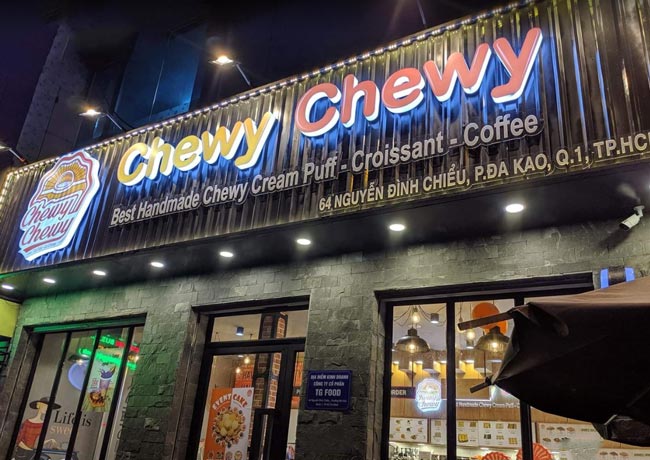 Bánh su kem Chewy Chewy