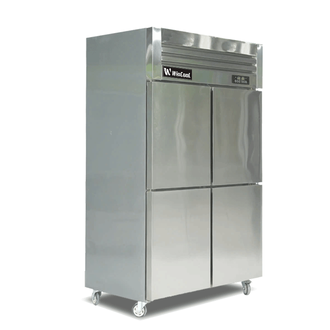 Tủ đông mát 4 cánh 1020l 2 chế độ