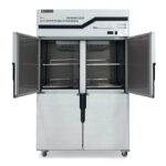 Tủ đông đứng 4 cánh 1038L quạt gió