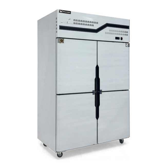 Tủ đông đứng 4 cánh 1038L quạt gió