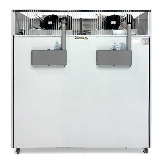 Tủ đông đứng 6 cánh 1400L quạt gió
