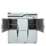 Tủ đông đứng 6 cánh 1400L quạt gió