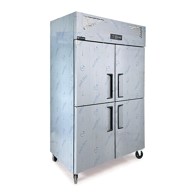 Tủ đông đứng 4 cánh W-HR-10CFBW 1000L quạt gió