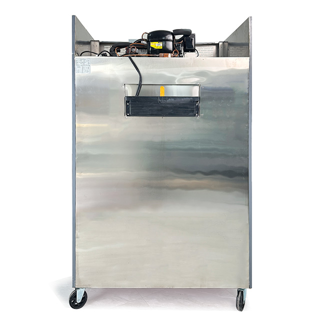 Tủ đông đứng 4 cánh W-HR-10CFBW 1000L quạt gió