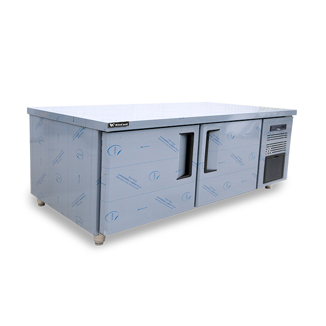 Tủ bàn đông 2 cánh 450l làm lạnh quạt gió