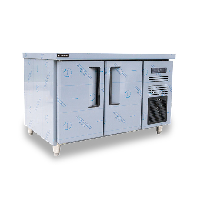 Tủ bàn đông 2 cánh 250l làm lạnh quạt gió