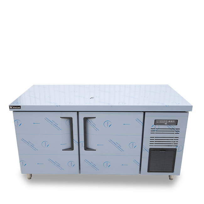 Tủ bàn đông 2 cánh 350l làm lạnh quạt gió