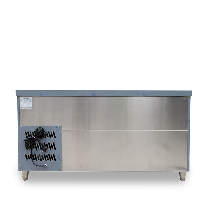 Tủ bàn đông 2 cánh 350l làm lạnh quạt gió