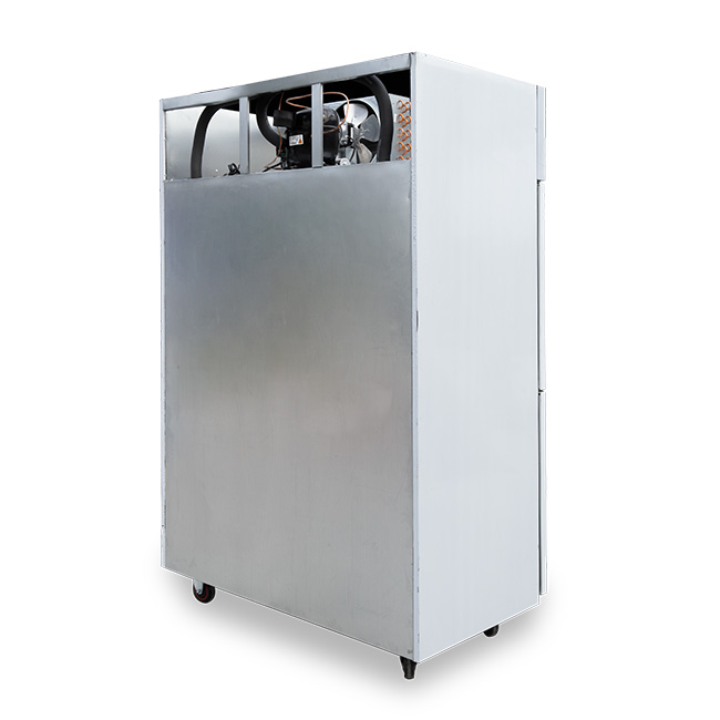 Tủ đông đứng 4 cánh 1000L 4CBO-KD làm lạnh trực tiếp