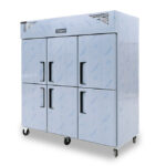 Tủ đông đứng 6 cánh 1600L HR16CFL làm lạnh quạt gió