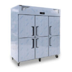 Tủ đông đứng 6 cánh 1600L HR16CFL làm lạnh quạt gió