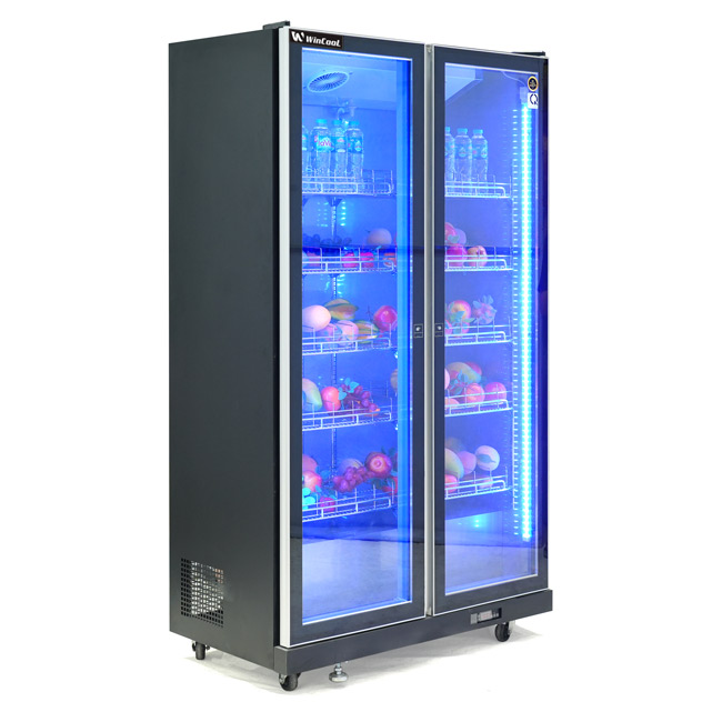 Tủ mát 2 cánh đen HR1180PJ 1000L